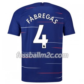 Fußballtrikots Chelsea Fabregas 4 Heim Trikotsatz 2018-2019